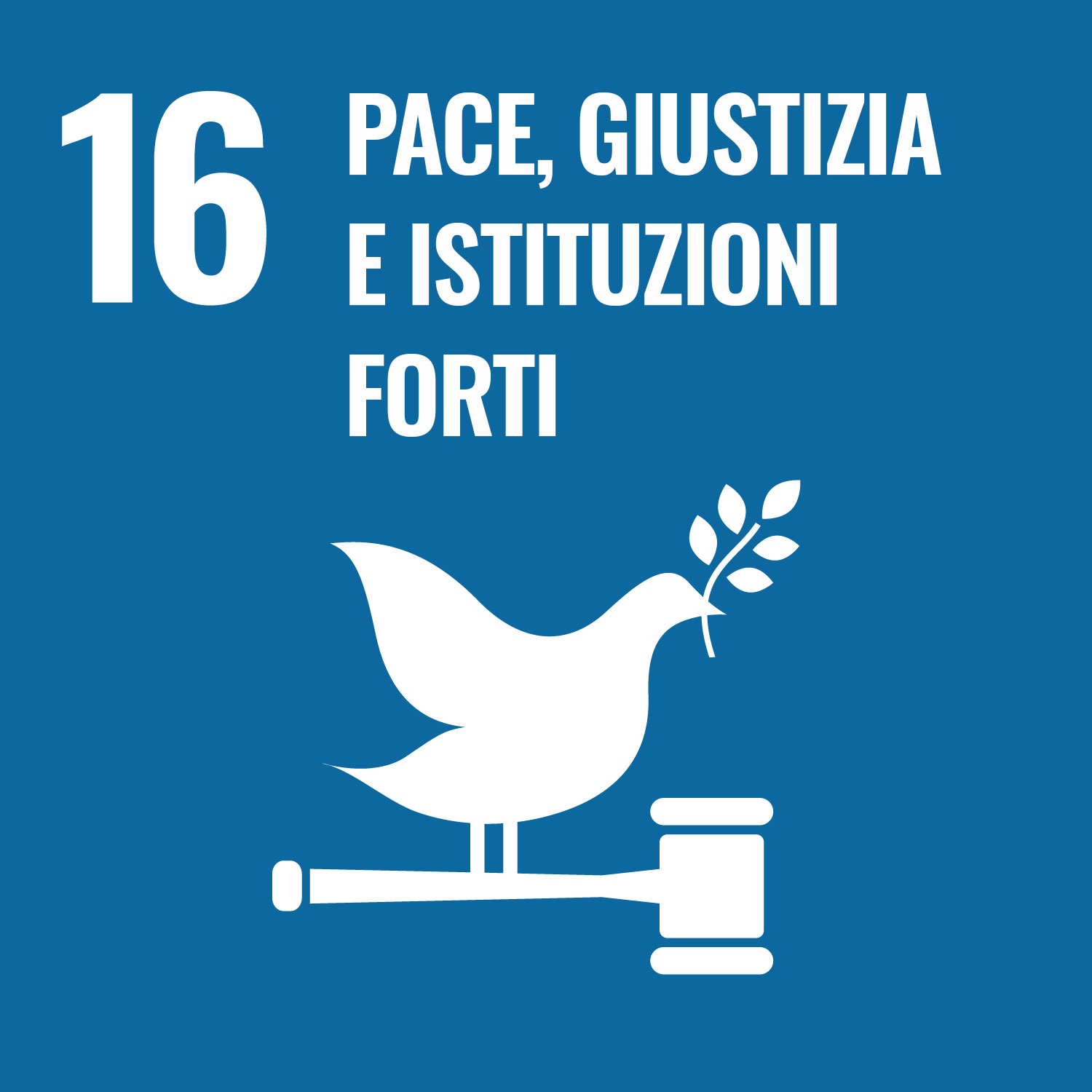 16. Pace, giustizia e istituzioni forti